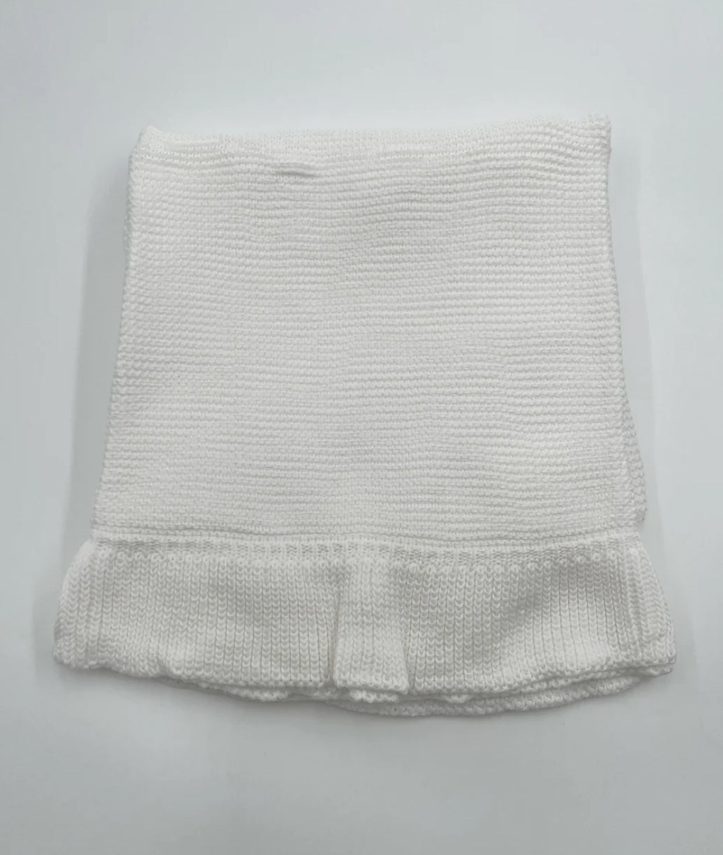 Ruffle Trim Blanket
