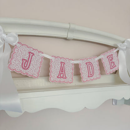 Applique Name Banner