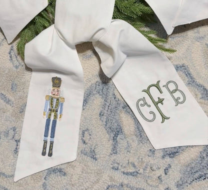 Nutcracker Wreath Sash