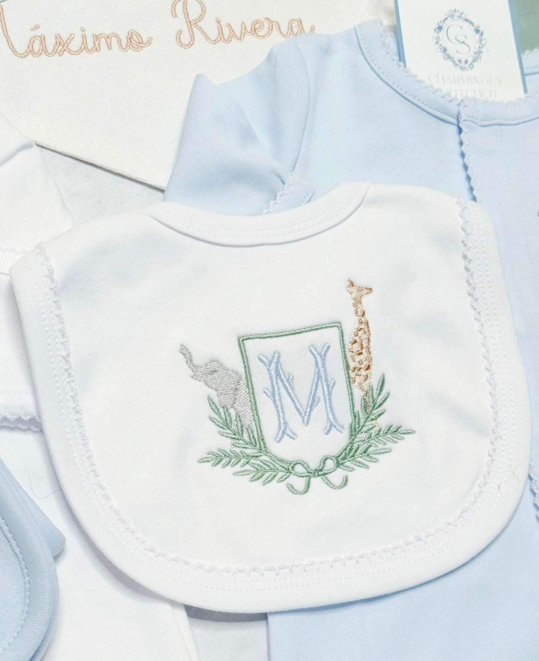 Picot Trim Bib