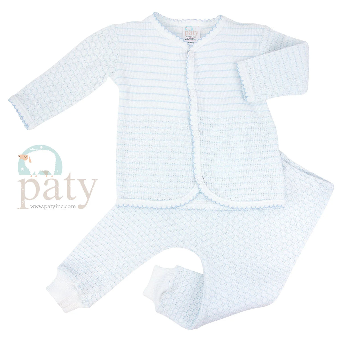 PatyKnit™ Long Sleeve Two Piece Legging Set