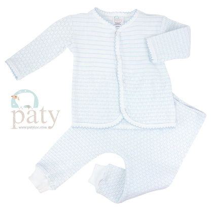 PatyKnit™ Long Sleeve Two Piece Legging Set