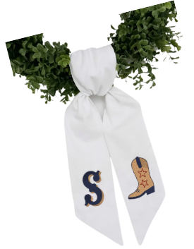 Rodeo Wreath Sash